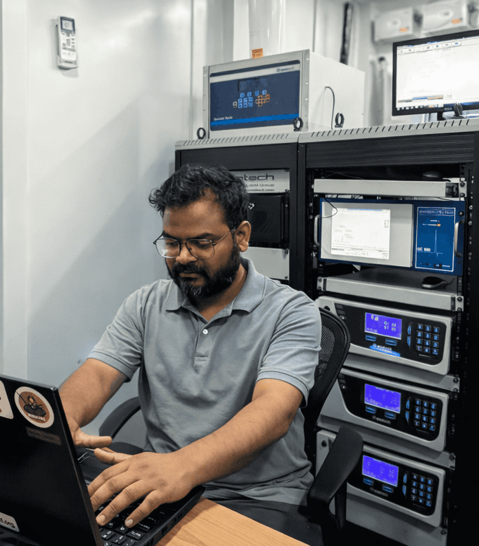 Gulshan working on sensor deployment